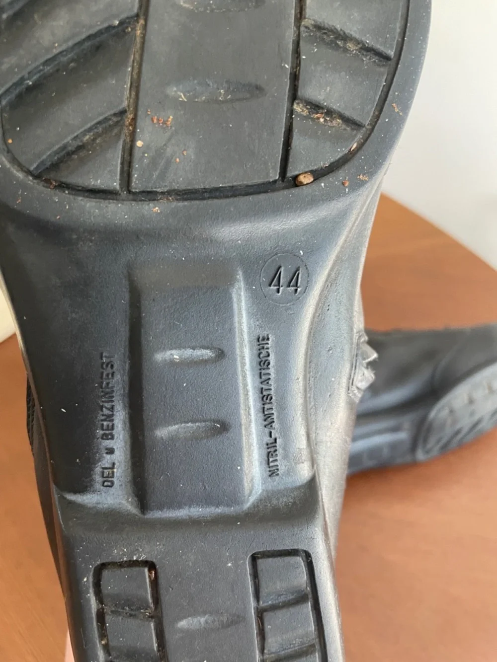 BMW Black Leather Motorcycle Boots Vintage Size 10.5 or Size 11